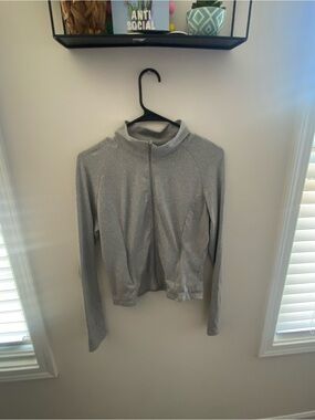 2 Piece Set Athletic Jacket with Wide Leggings